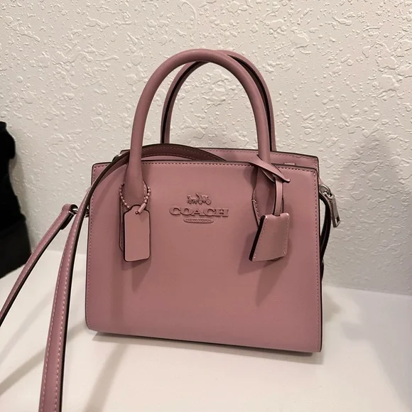 Coach - Andrea Carryall Lavender Crossbody - Picture 1 of 6